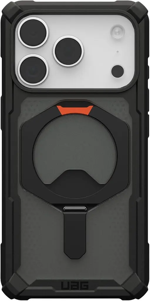 Чохол UAG Plasma XTE Magsafe для Apple iPhone 17 Pro Max (114528114097) Black-Pop Orange