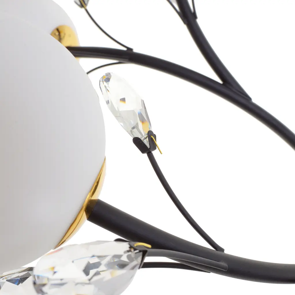 Люстра потолочная Brille G9 160W BK (BL-671C/8) - фото 3