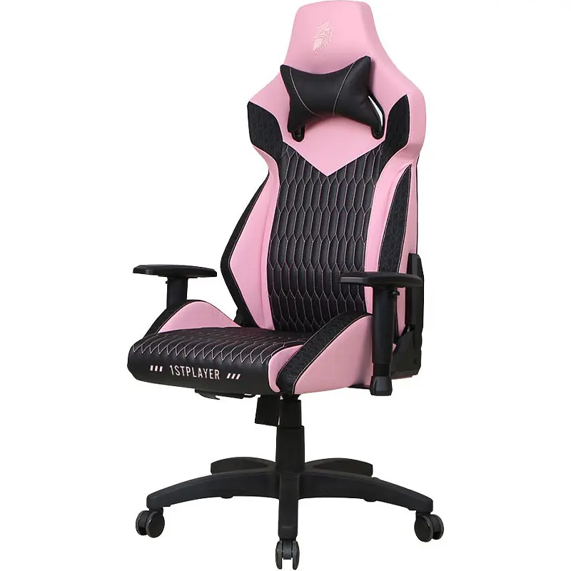 Геймерское кресло 1stPlayer WIN101 Black/Pink [121650] - фото 4