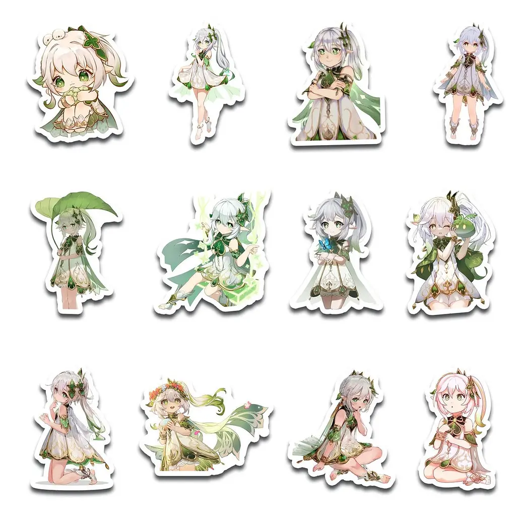 Стикерпак GeekLand Genshin Impact Nahida 45 штук (SP GI NH 01) - фото 4