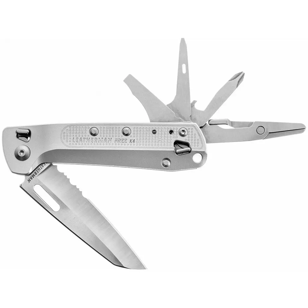 Нож-мультитул Leatherman Free K4x Silver - фото 2