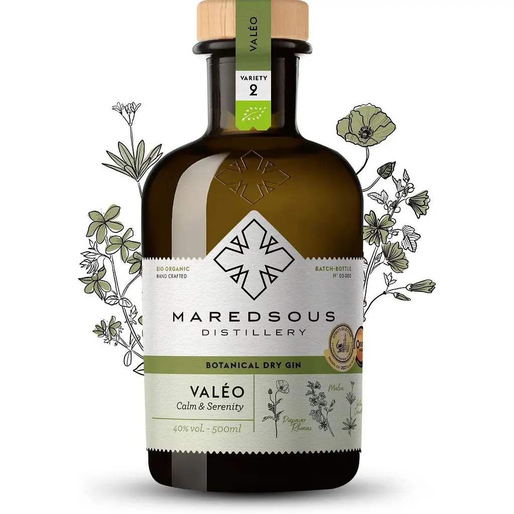 Джин Maredsous Distillery Valeo 40% 1 л  - фото 3
