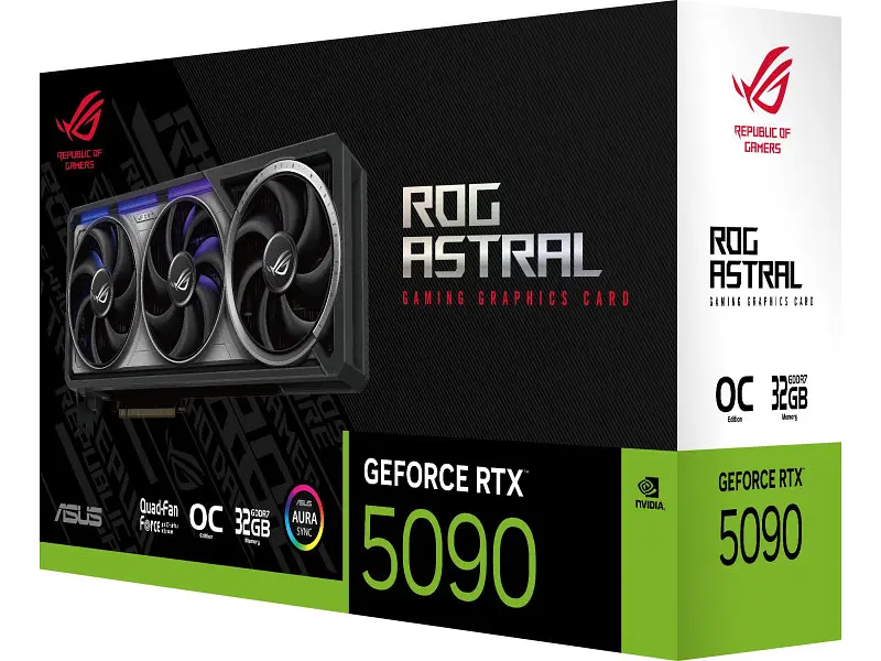 Видеокарта Asus ROG-ASTRAL-RTX5090-O32G-GAMING - фото 9
