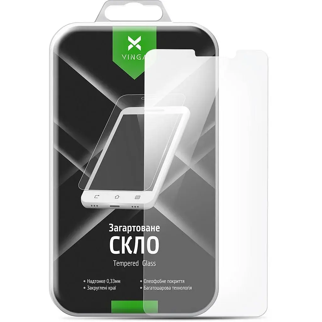 Скло захисне Vinga для Doogee X50 (VTPGS-DX50L) - фото 2