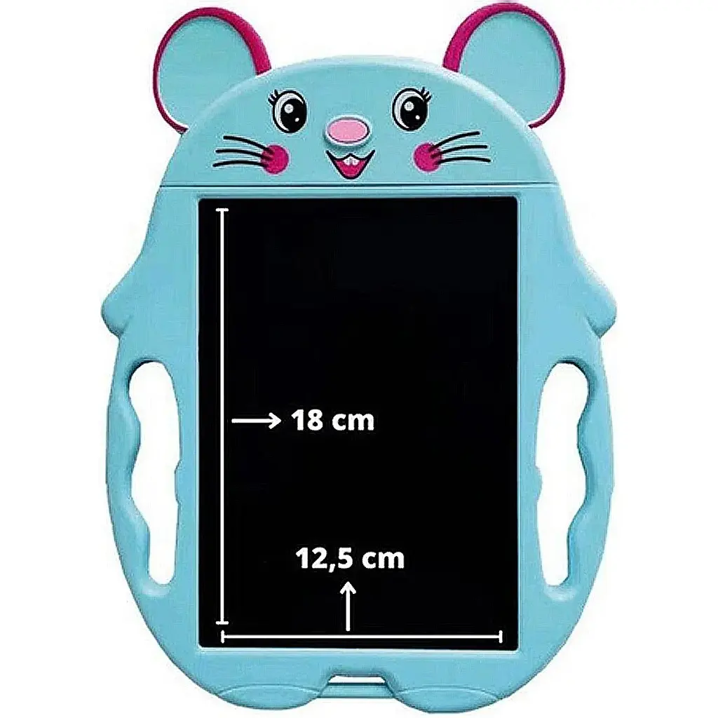 Планшет для малювання DK Kids Pad 9" Color Mouse Blue [115852] - фото 4
