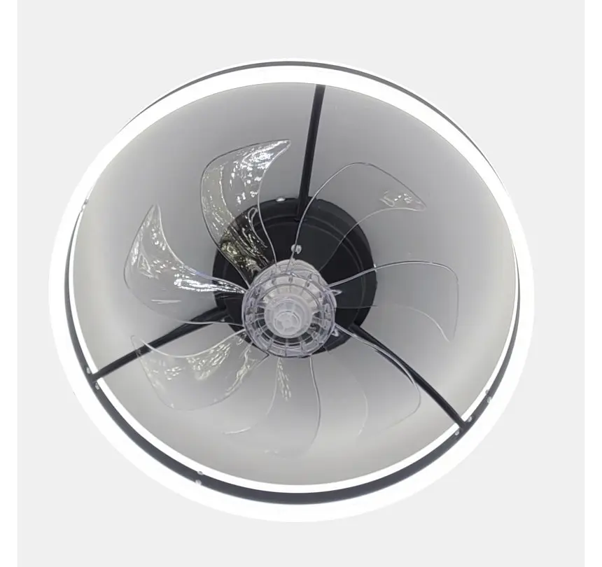 Стельова LED-люстра-вентилятор Artlight FS301BK, чорна, 71 Вт, від 10-18 м² - фото 4