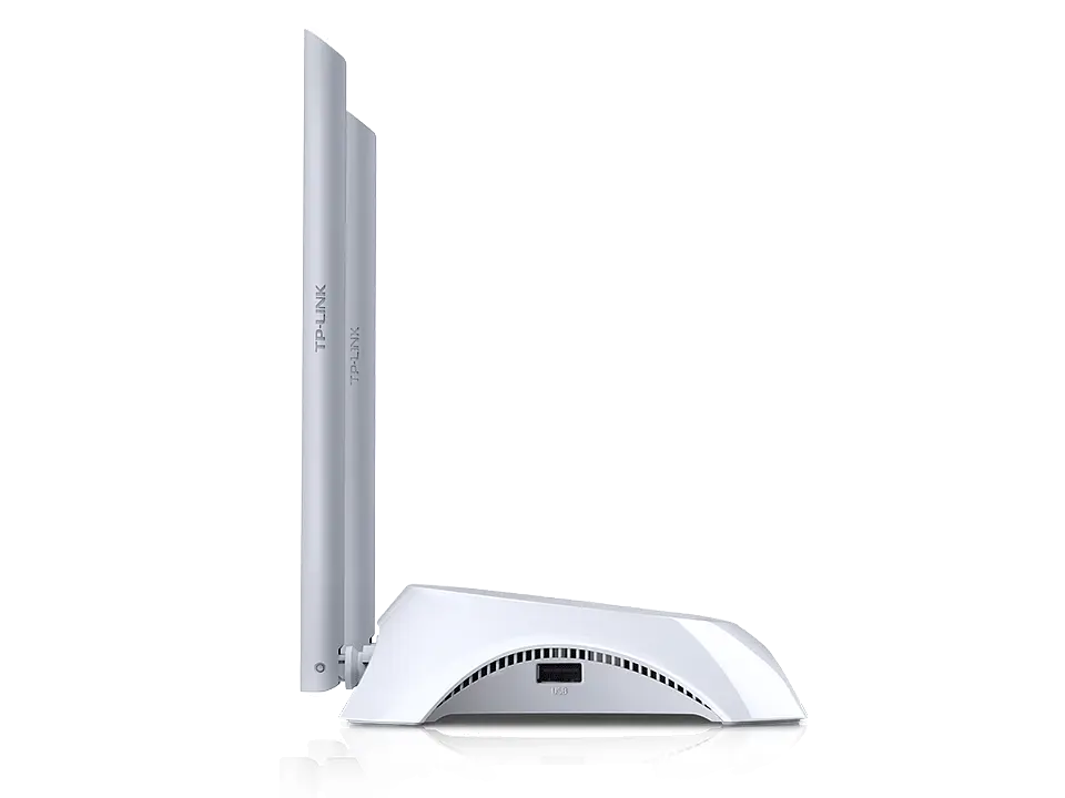 Роутер TP-Link TL-MR3420 White 3G/4G WiFi 2.4GHz до 300 Mb/s 4xLan/1xWan/1xUSB для подключения 3G/4G USB-модема - фото 2