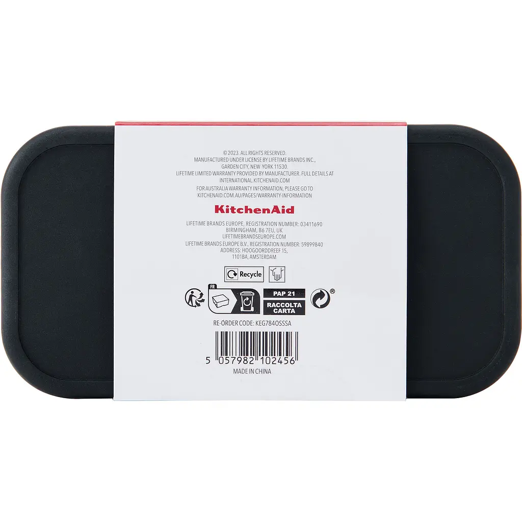 Органайзер для кухонной мойки KitchenAid Sinkware серый (KEG784OSSSA) - фото 6