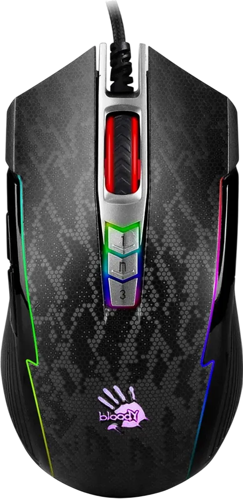 Миша A4Tech P93s Bloody RGB Black