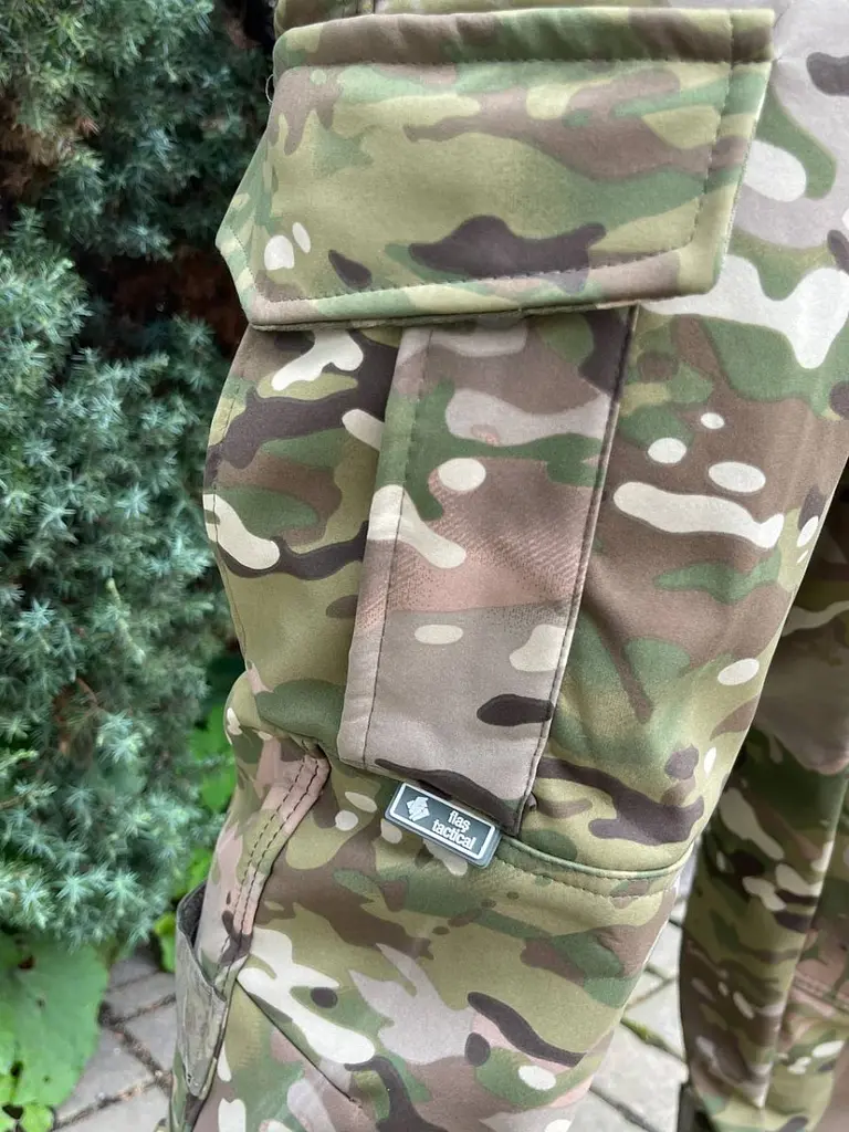 Штани тактичні на флісі мультикам Туреччина ВСУ (ЗСУ) 8815 L хакі - фото 5
