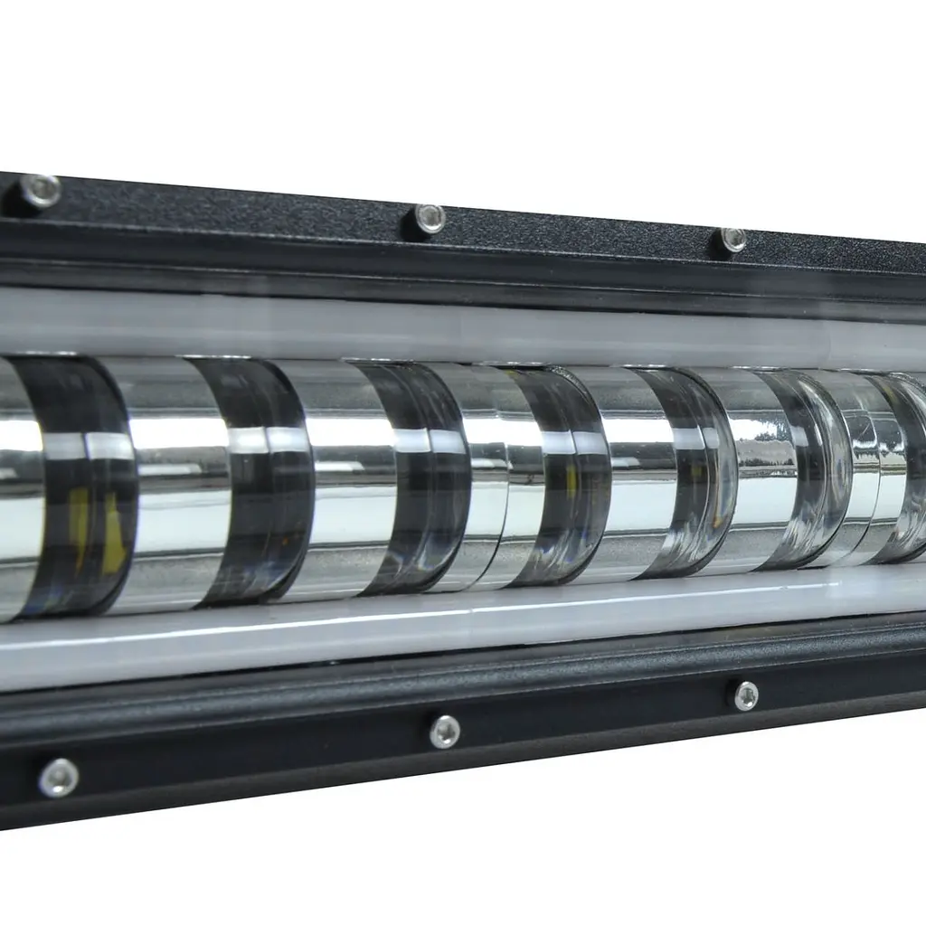 Фара-LED Балка 690 x 85 x 90mm 120W (5W x 24) 10-30V Ближній з неоновим Ободом 4 режими Лідер (K120W) - фото 2