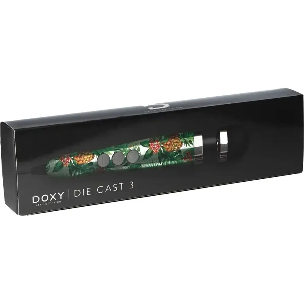 Вібромасажер Doxy Die Cast 3 Pineapple (SO8022) [108572] - фото 3