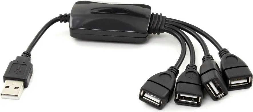 USB-хаб Lapara USB 2.0 4-ports (LA-UH803-A) Black - фото 2