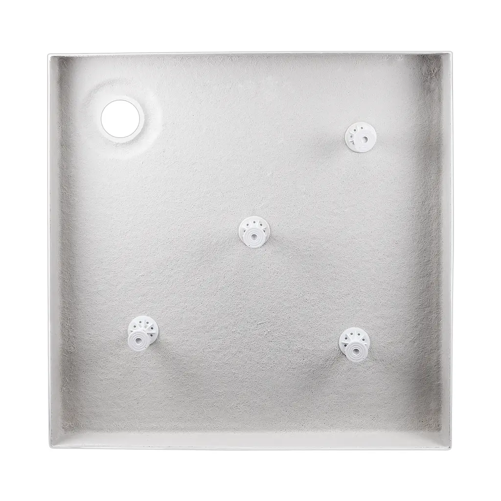 Душовий піддон Qtap Tern 309912C 90x90x12 см + сифон Білий - фото 4
