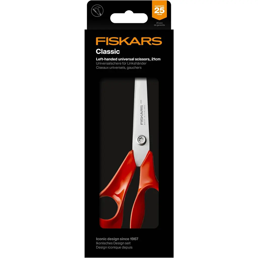 Ножиці універсальні для лівші Fiskars 21 см (1075037) - фото 6