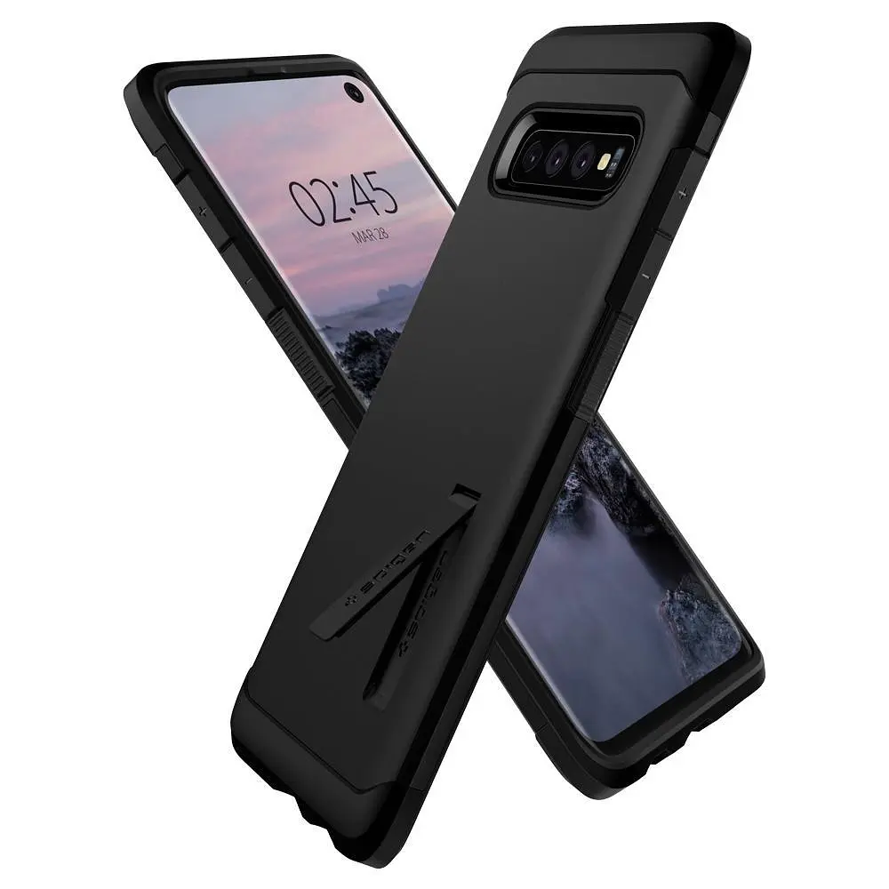 Чохол протиударний із підставкою Spigen Tough Armor 605CS25805 для Samsung Galaxy S10 (6.1") Black - фото 6