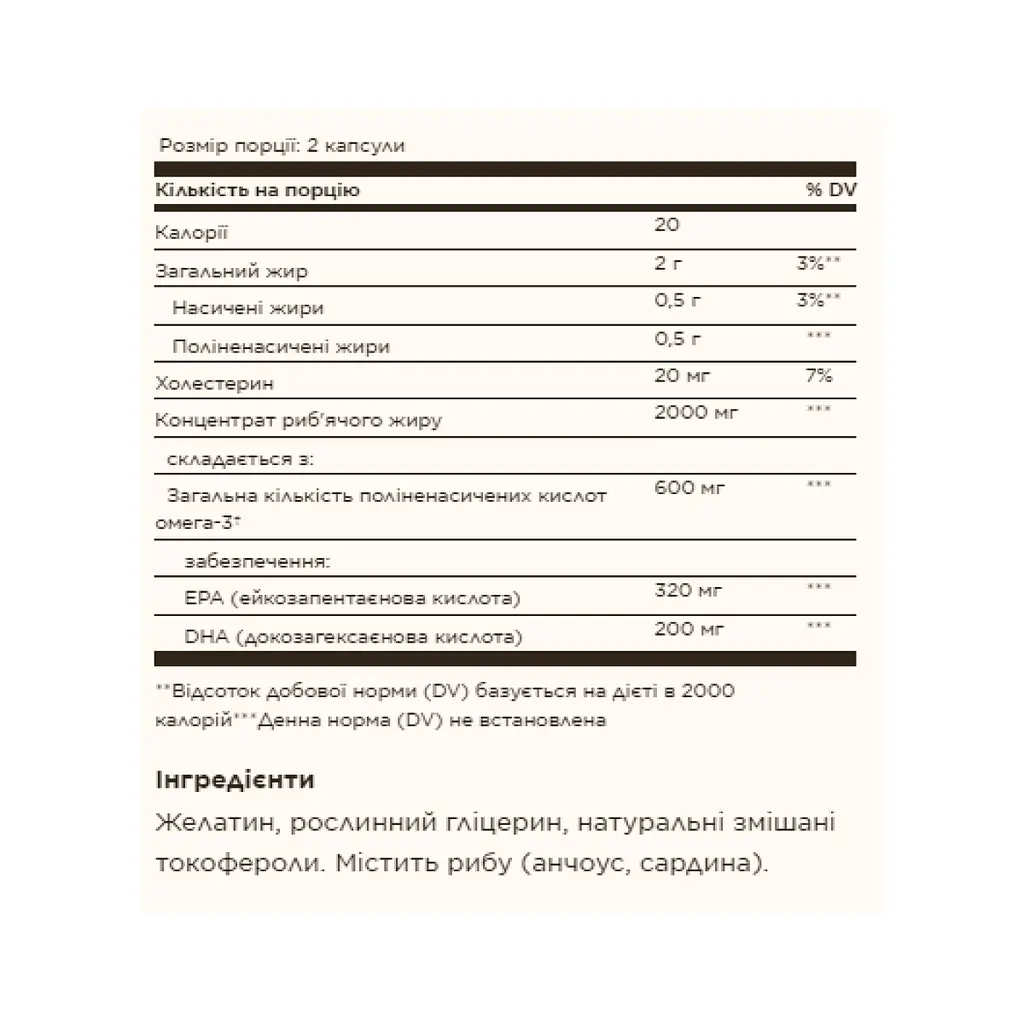 Омега-3 Solgar Fish Oil Concentrate 120 softgels - фото 2