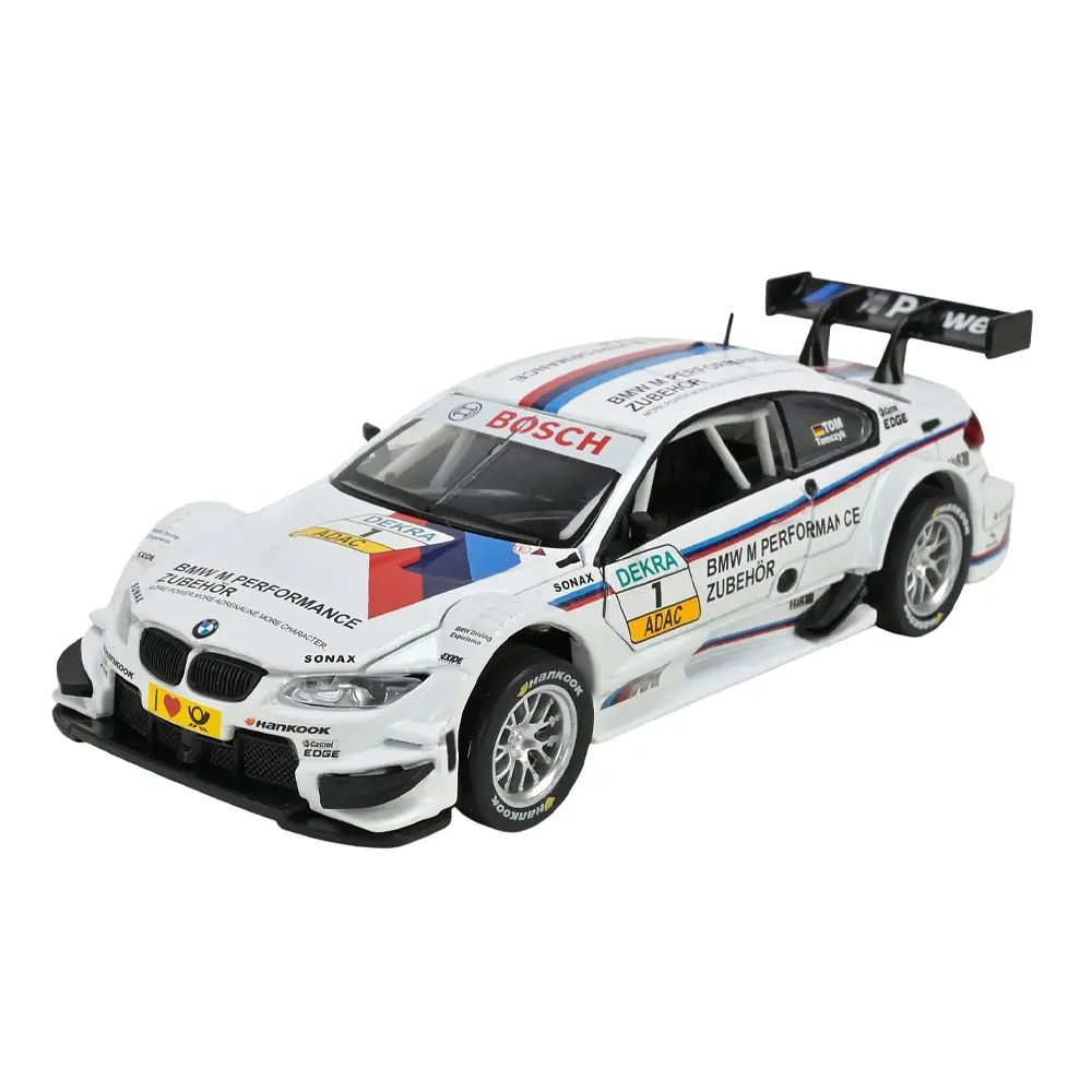 
Машина металева BMW M3 DTM АВТОПРОМ 1:32 світло звук - фото 3
