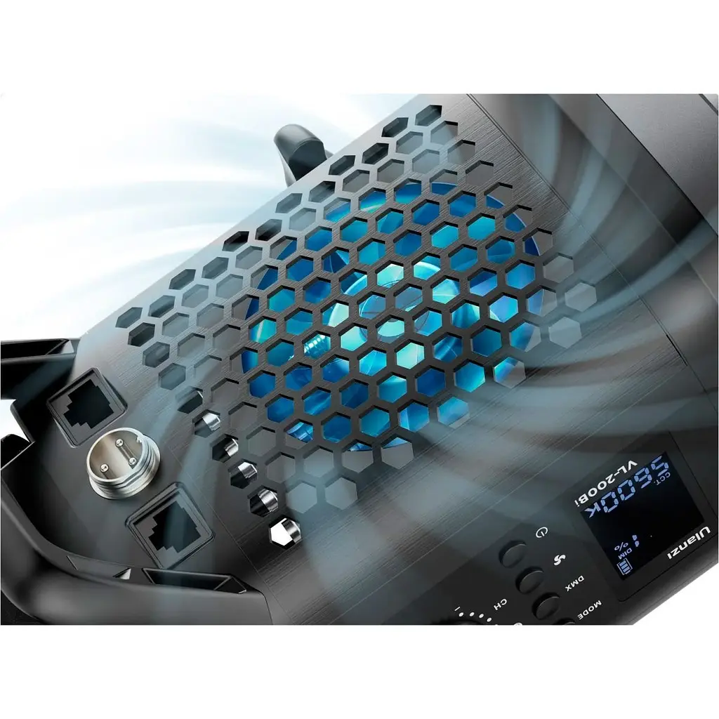 Студійне світло Ulanzi VL-200Bi + Power Adapter 200W [133666] - фото 6