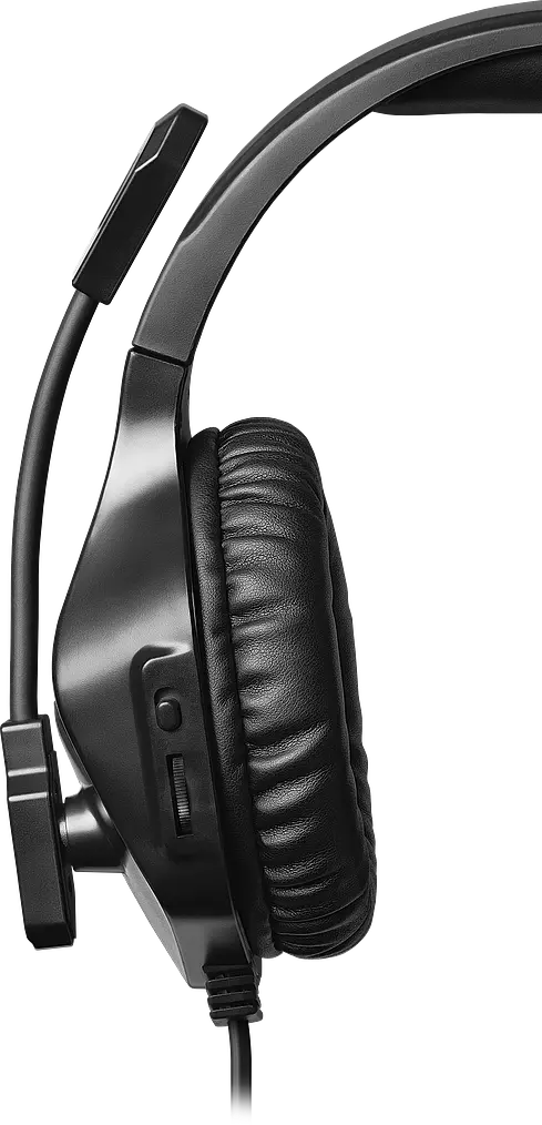 Ігрові навушники Defender Rival 2.2м з мікрофоном та підсвічуванням (Чорний) - фото 4