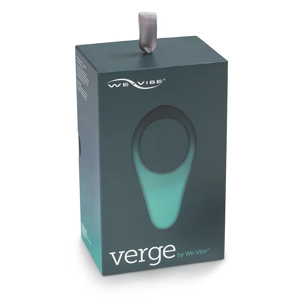 Смарт-віброкільце під одяг VERGE BY WE-VIBE SLATE, охоплює пеніс та мошонку, 10 режимів - фото 9