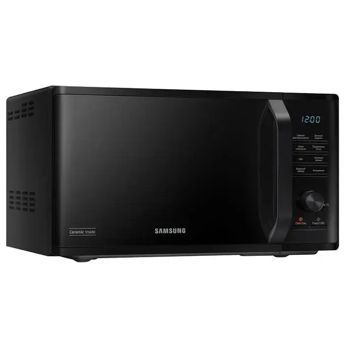 Мікрохвильова піч Samsung MS23K3515AK/UA Black 800W 23л 6 рівнів потужності - фото 2