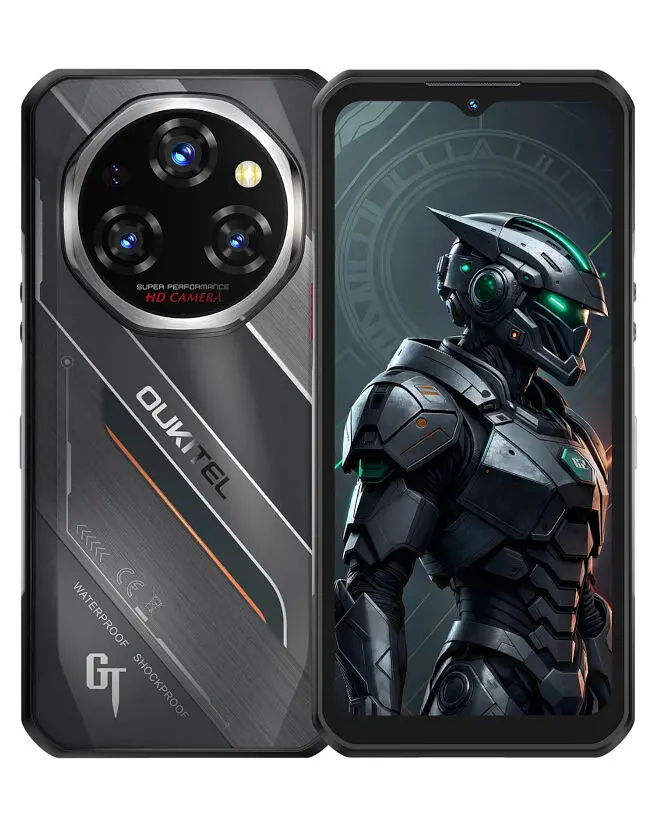 Смартфон Oukitel WP62 8/256GB Black - фото 2