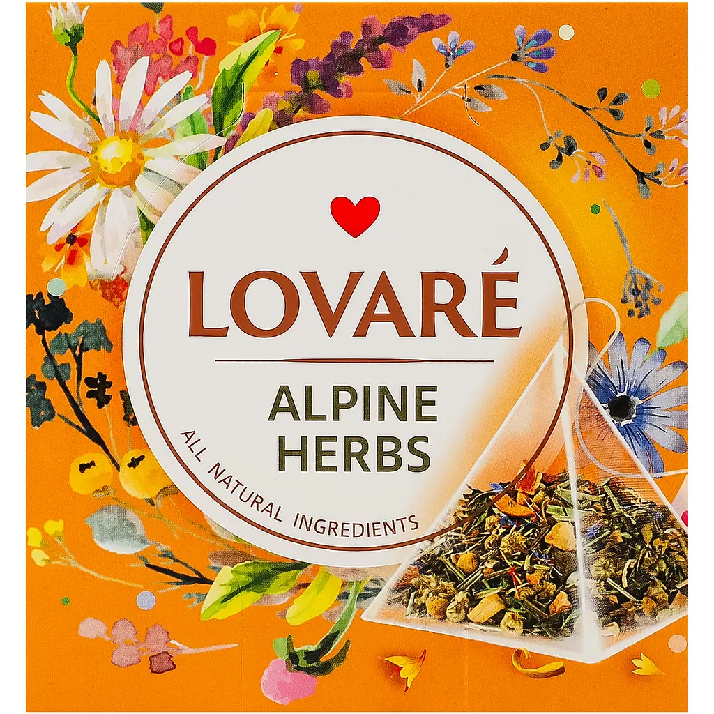 Чай Lovare Alpine Herbs 30 г (15 шт. х 2 г)(876498) - фото 2