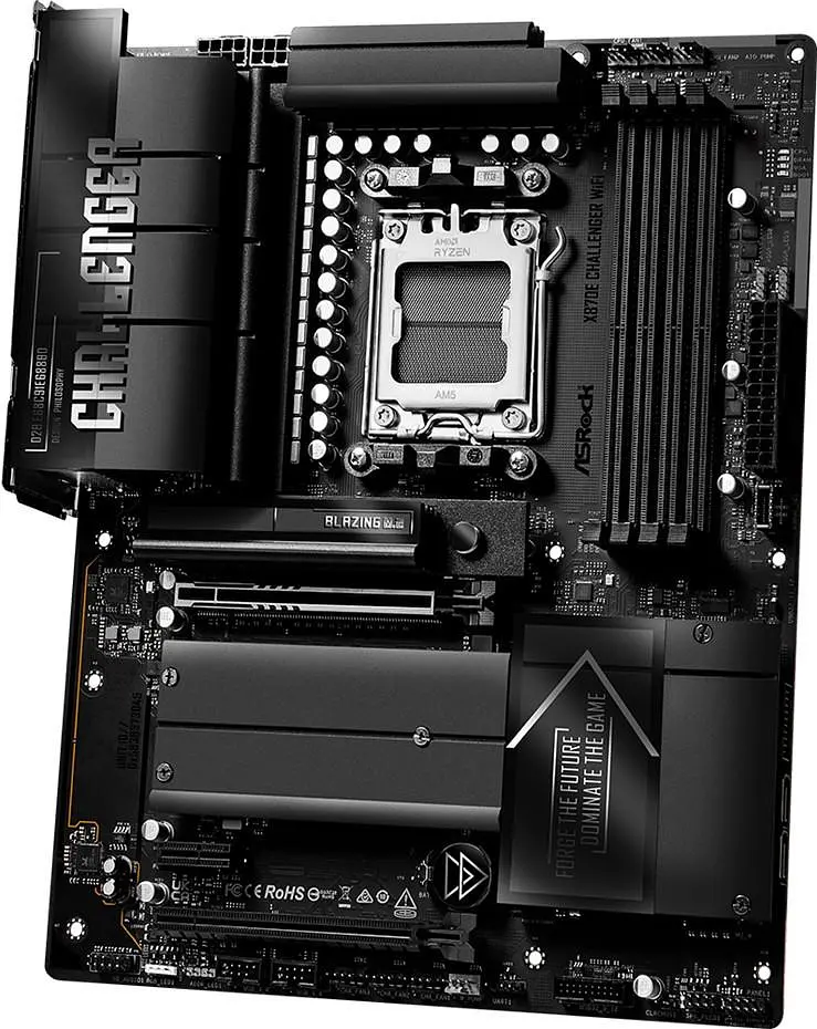 Материнська плата ASRock X870E CHALLENGER WIFI (X870E CHALLENGER WIFI) (Socket AM5, AMD X870E, ATX) - фото 4