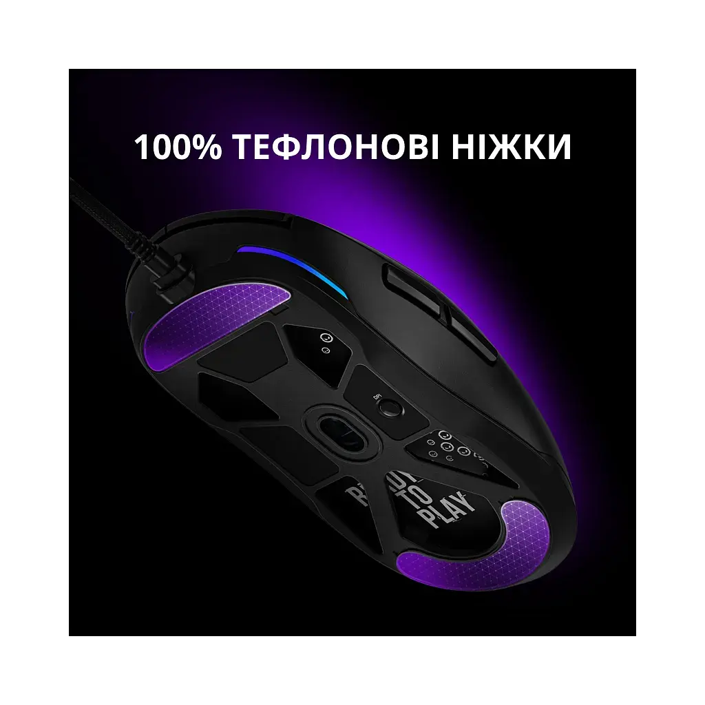 Мишка Lorgar MSA10 Ultralight USB Black (LRG-MSA10-BK) - фото 9
