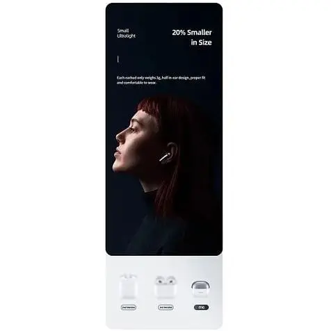 Наушники Usams TWS Earbuds Bluetooth XH09 BT5.1 синие - фото 7