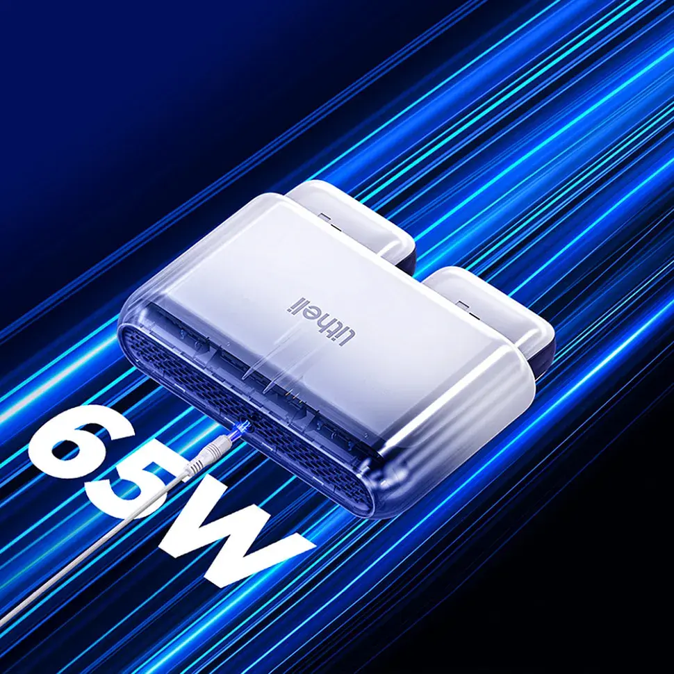 Зарядний пристрій для двох Power Bank Litheli U20 - фото 2