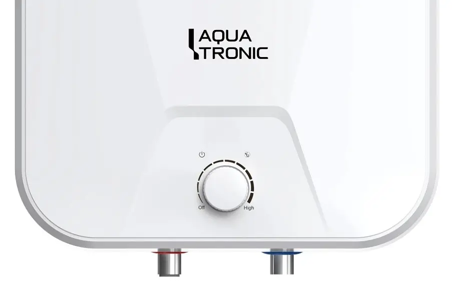 Водонагрівач електричний Aquatronic, 1500 Вт, мокрий ТЕН, 10 л над мийкою вертикальний, квадратний, білий (Сompact WO1015 C2M) - фото 5
