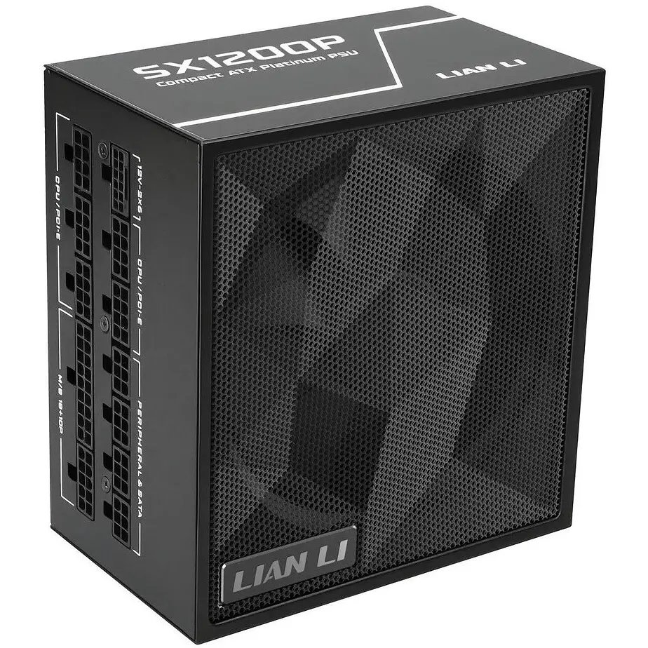 Блок живлення Lian Li SX1200P Black, EU Cord (G9P.SX1200P.B000.EU)
