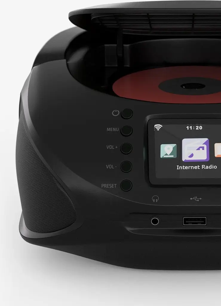 Бумбокс Auna Roadie Smart IR/DAB/BT/CD/MP3 USB (10040492) - фото 2