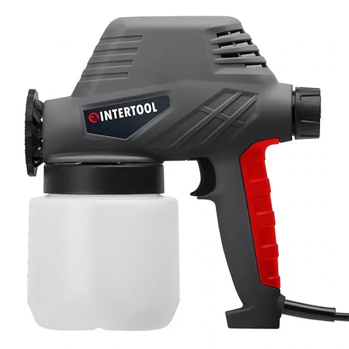 Фарбопульт пістолет електричний 110 Вт 300 мл/хв INTERTOOL DT-5012 - фото 3