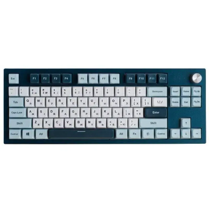 Клавіатура MONTECH Freedom MK87FR TKL FR USB UA Gray (MK87FR)