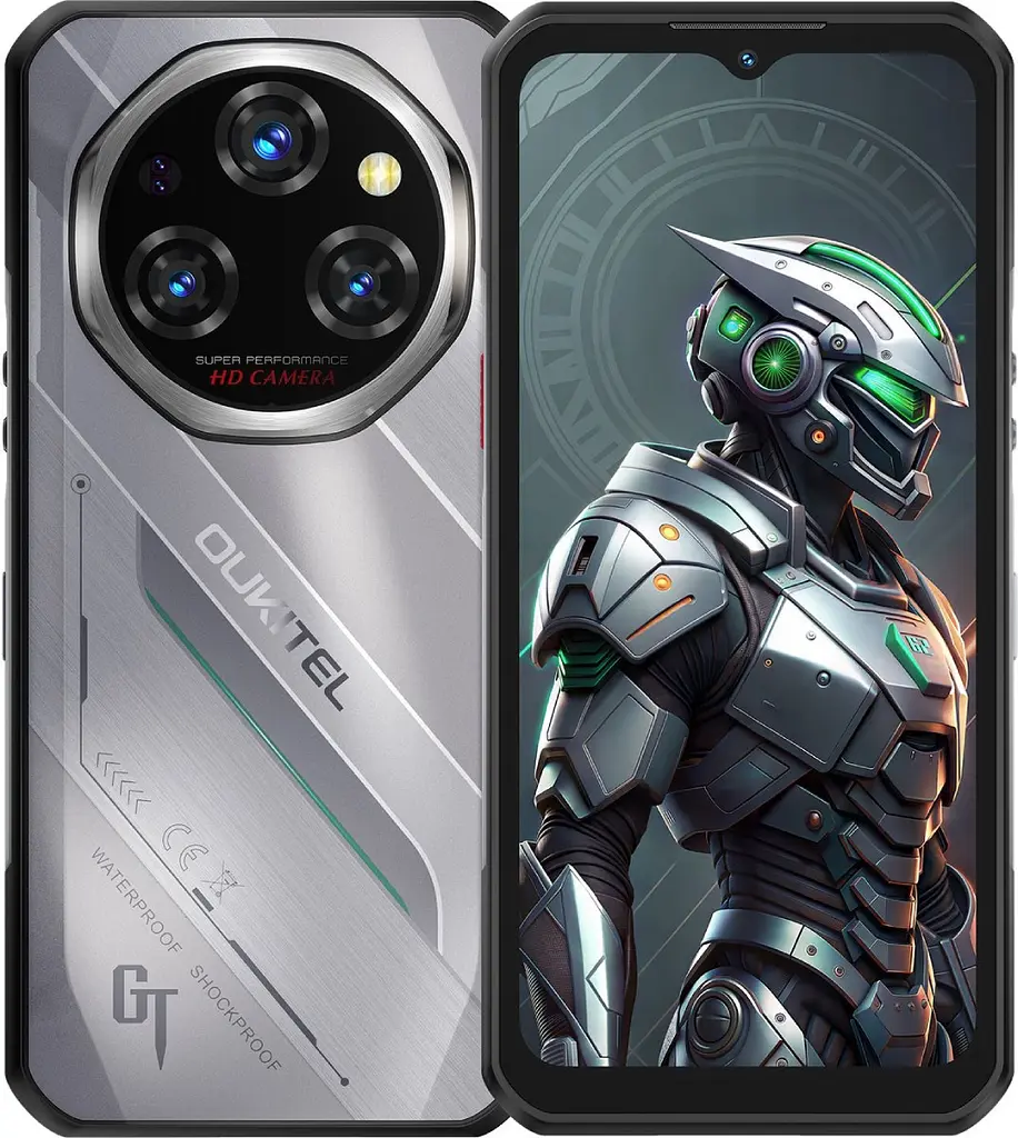 Смартфон Oukitel WP62 8/256GB Silver (2833945047)