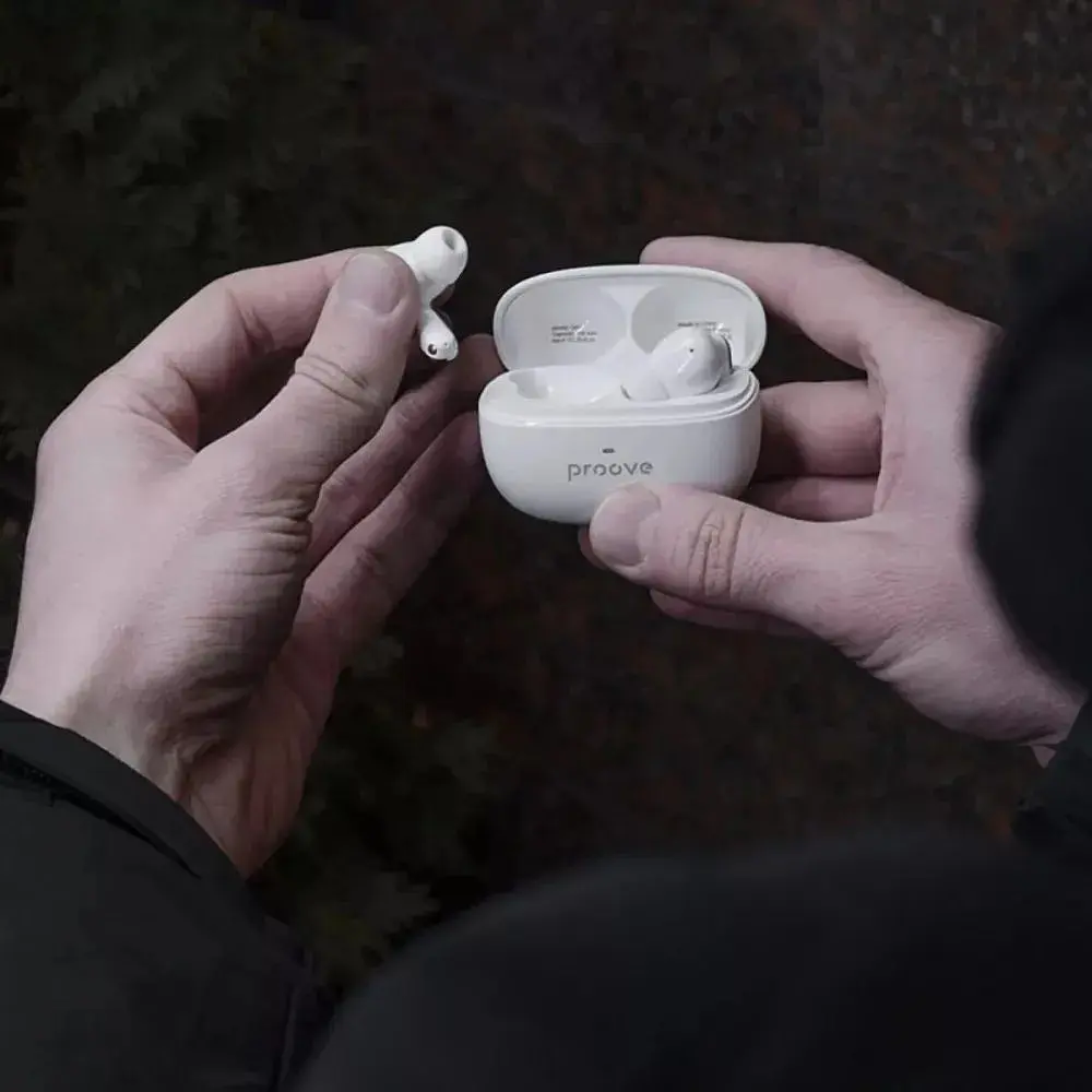 Беспроводные наушники Proove Orion TWS TWOR00010002 белые - фото 3