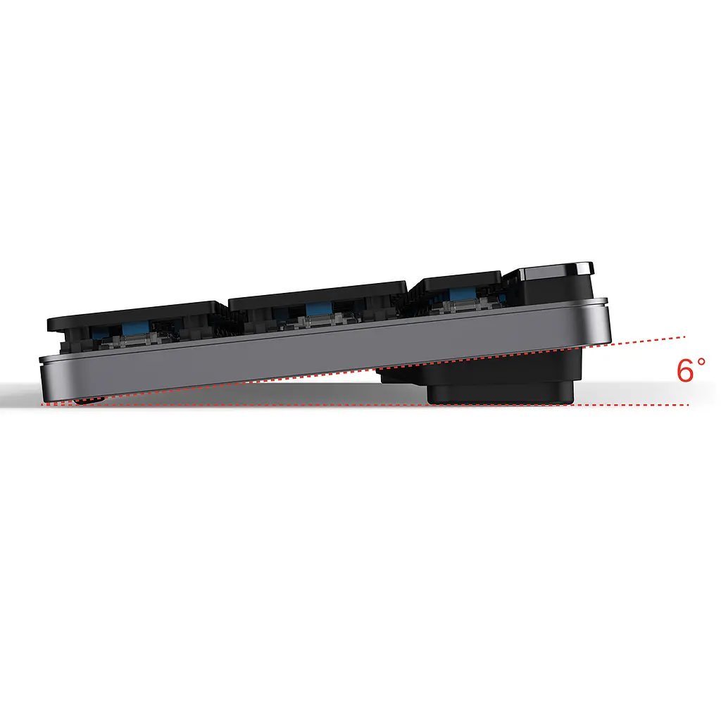 Клавіатура бездротова механічна Xiaomi MiiiW K10 Ultra-Slim PRO (MWWMKP01) - фото 3