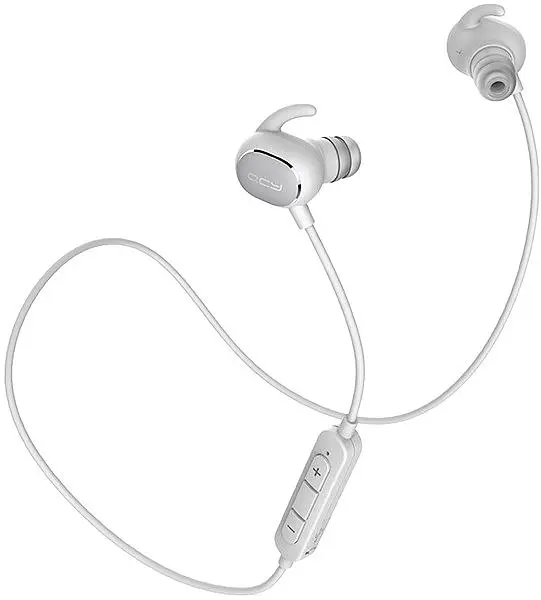 Bluetooth гарнитура наушники Protech QCY QY19 Wireless Sport Silver - фото 2