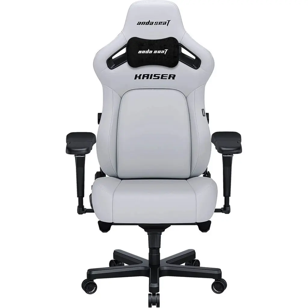 Геймерське крісло Anda Seat Kaiser 4 XL Leather Cloudy White (AD12YDDC-XLL-20-W-PV/C) [121776] - фото 1