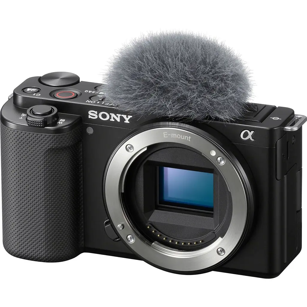 Бездзеркальний фотоапарат Sony ZV-E10 Kit 16-50mm f3.5-5.6 OSS + E 55-210mm f/4.5-6.3 OSS Black (SOZVE1016555) [177283] - фото 2