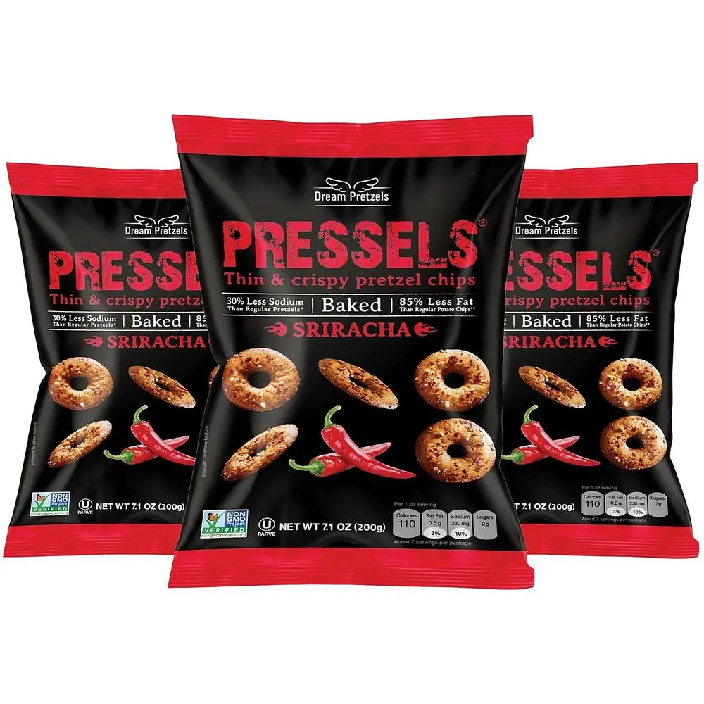 Брецелі Dream Pretzels Sriracha тонкі 200 г (847721) - фото 2