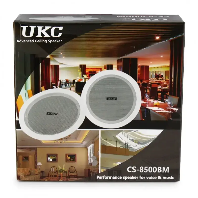 Стельова колонка UKC CS-8500BM 20W White (3_00462) - фото 2