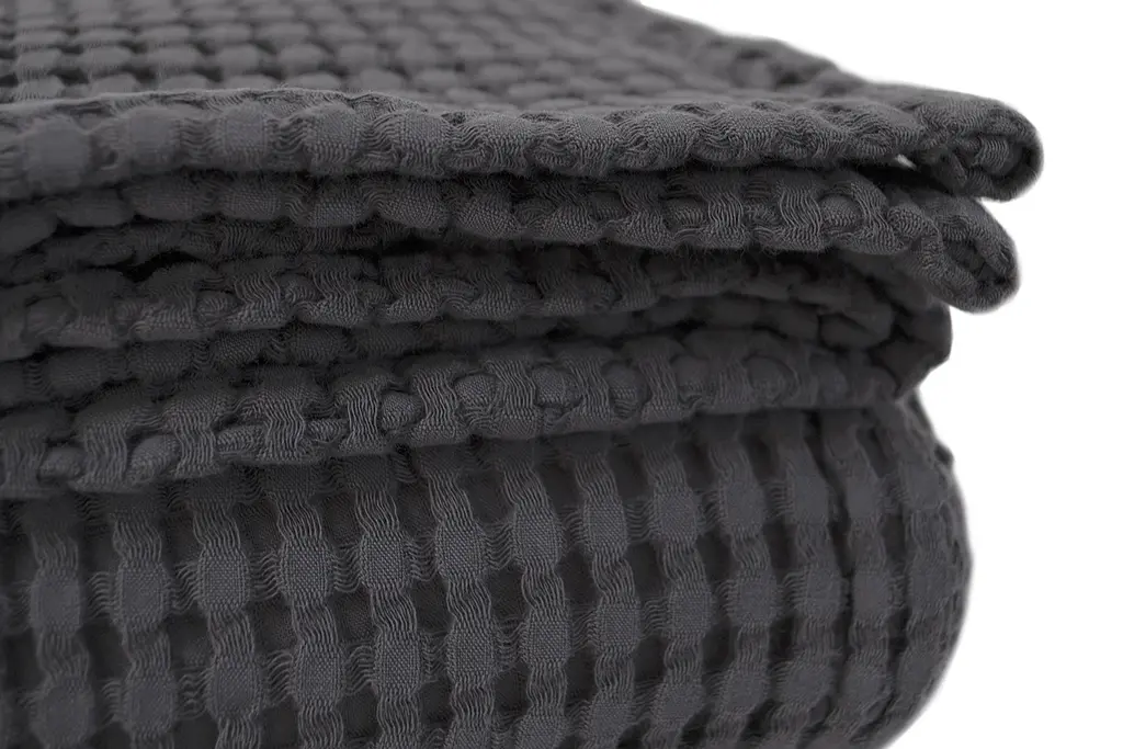 Покрывало Lotus Home - Bellia antrasit антрацит 160x200 - фото 4