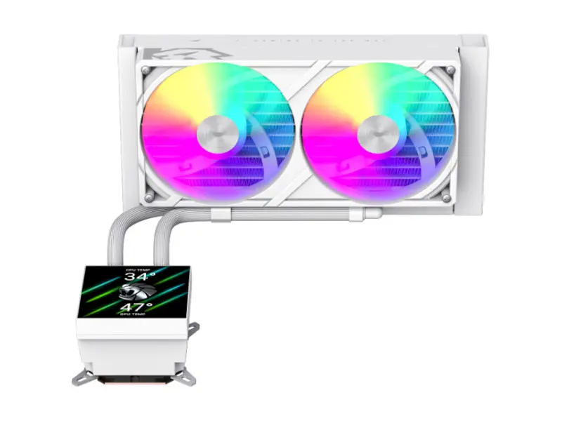Водяне охолодження Gamemax Glacier 240 White - фото 2