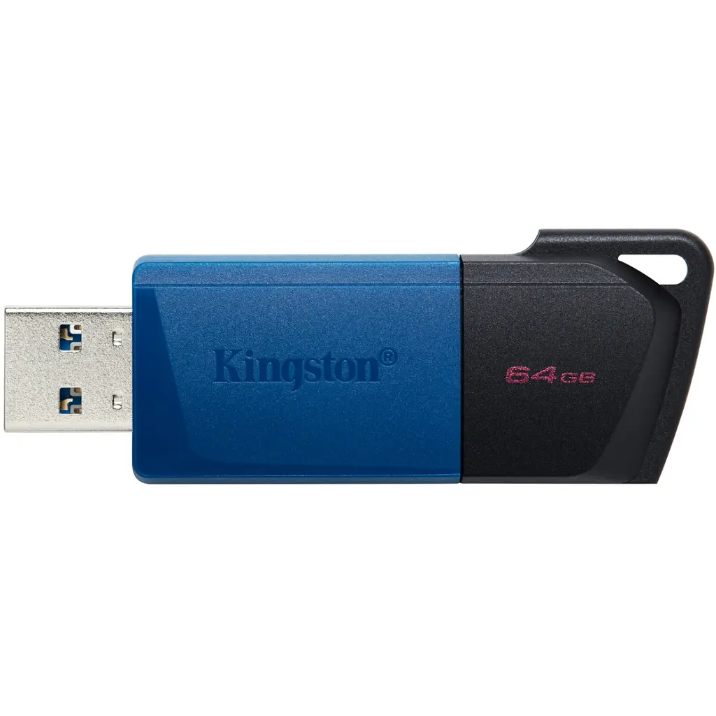USB флеш накопитель Kingston 2x64GB DataTraveler Exodia M Black/Blue USB 3.2 (DTXM/64GB-2P) - фото 3