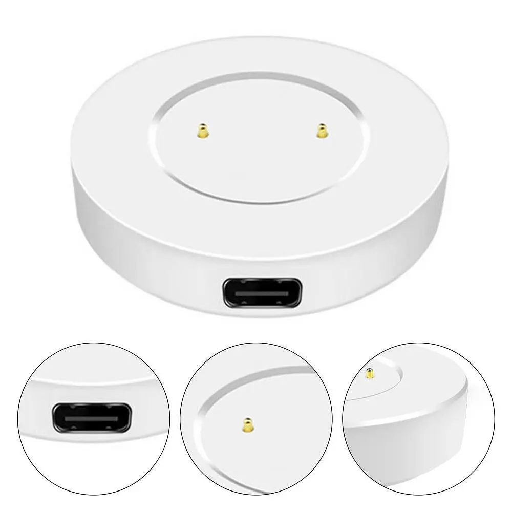 Зарядний пристрій Amazfeel для смартгодинника Huawei GT2/ GT 2e/ GT/ Honor Magic/ Watch 2 42 46 мм білий - фото 5