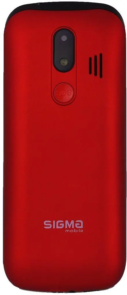 Телефон Sigma Comfort 50 CF211 OPTIMA Type-C Red UA UCRF - фото 3
